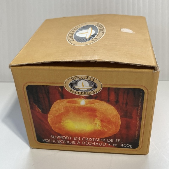 Himalayan Salt Crystal Rock Tealight Candleholder 1.6 oz - Picture 13 of 15